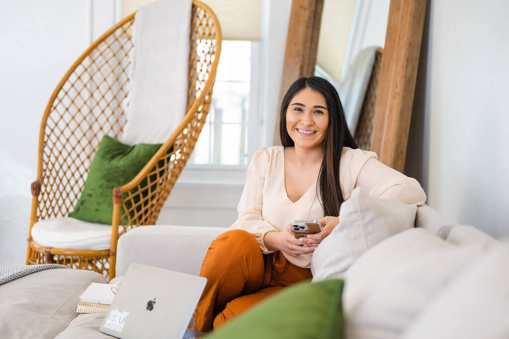 Sofia is a real estate agent that scheduled her branding photography session with LPCO in Wilmington, NC. 